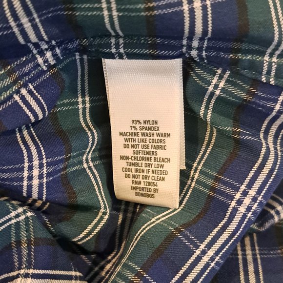 Bonobos Men's Small Tailored Fit Long Sleeve Button Down Plaid Shirt - Picture 7 of 13